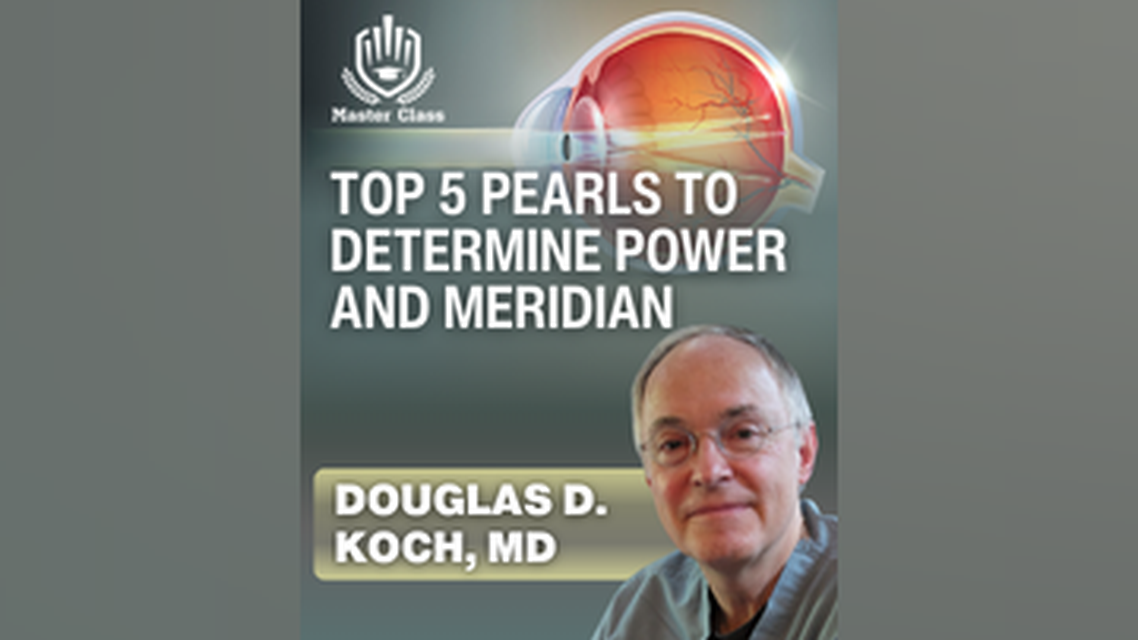 Master Class Top 5 Pearls to Determine Power and Meridian