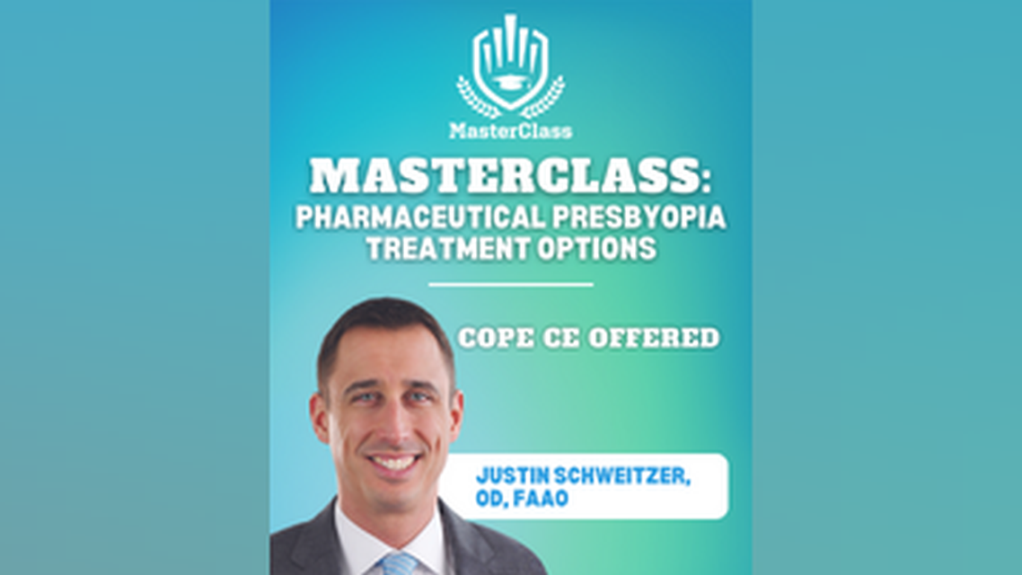 MasterClass Pharmaceutical Presbyopia Treatment Options