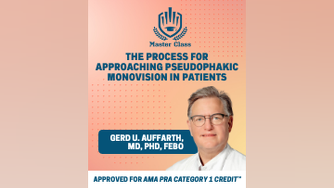 The Process for Approaching Pseudophakic Monovision in Patients