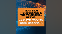 Tear Film Homeostasis the Trigeminal Nerve An InDepth Look at the Science Behind Dry Eye