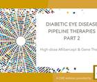 Diabetic Eye Disease Pipeline Therapies Part 2 Highdose Aflibercept Gene Therapy