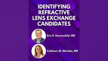 Identifying Refractive Lens Exchange Candidates