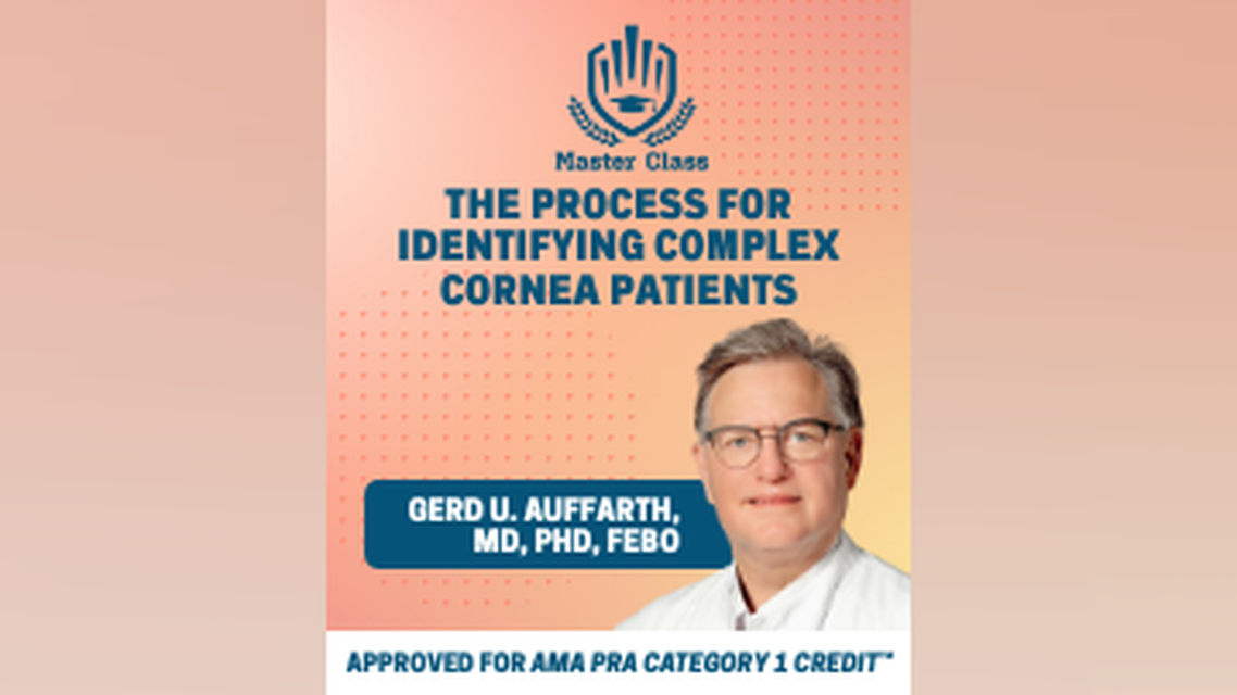 The Process for Identifying Complex Cornea Patients