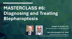 MASTERCLASS 6 Diagnosing and Treating Blepharoptosis