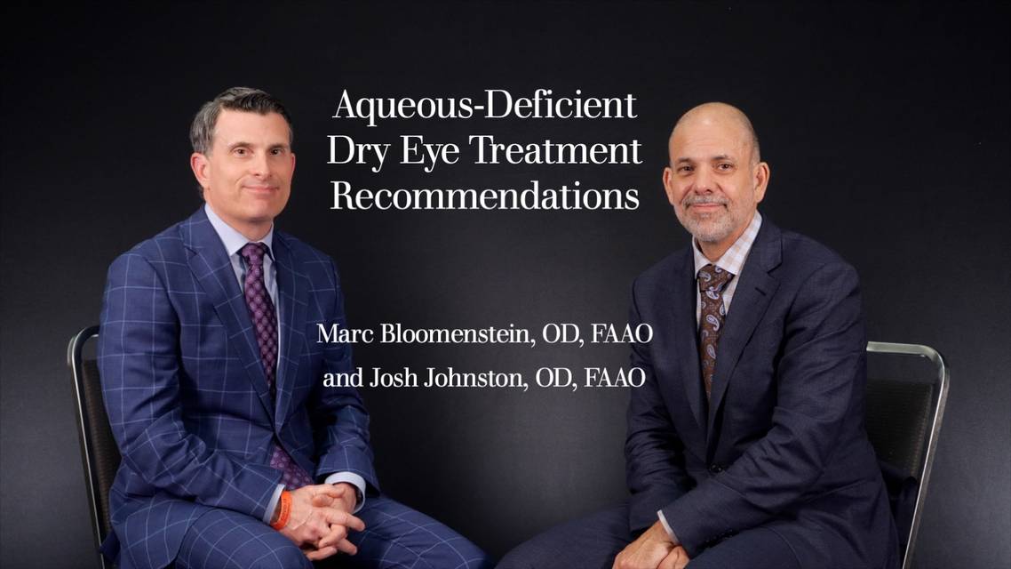 Aqueous Dry Eye Treatment Recommendations