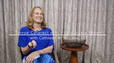 Dense Cataract with Iridodialysis Repair