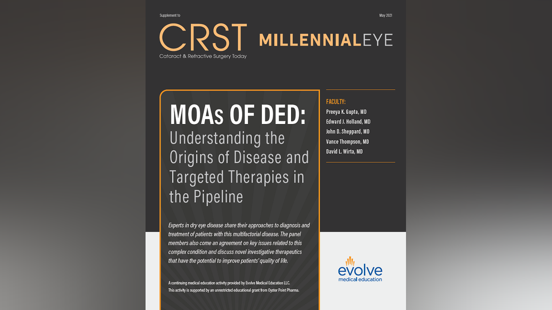 MOAs of DED Understanding the Origins of Disease and Targeted Therapies in the Pipeline