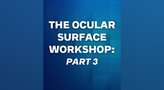 The Ocular Surface Workshop Part 3