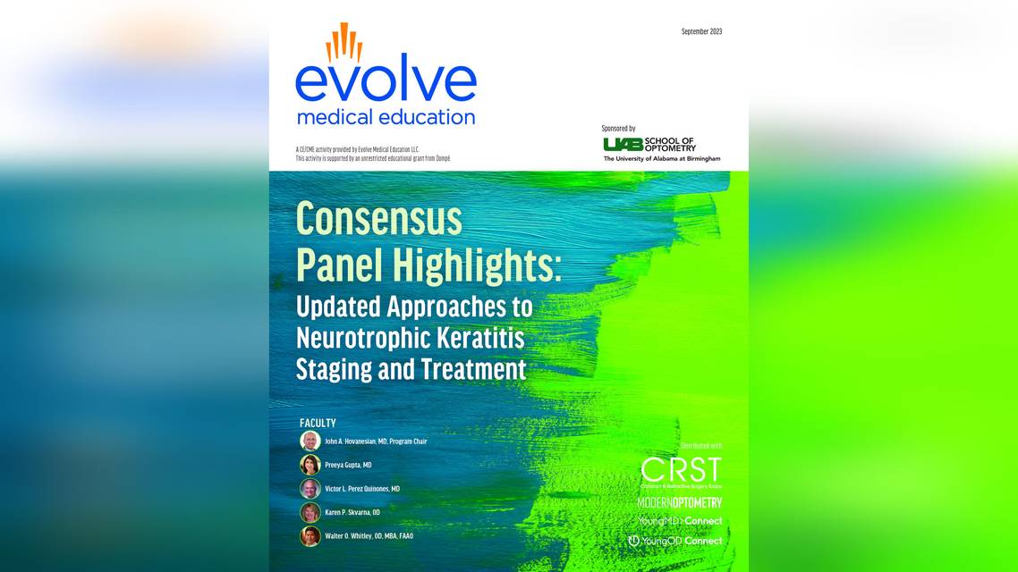 Consensus Panel Highlights Updated Approaches to Neurotrophic Keratitis Staging and Treatment