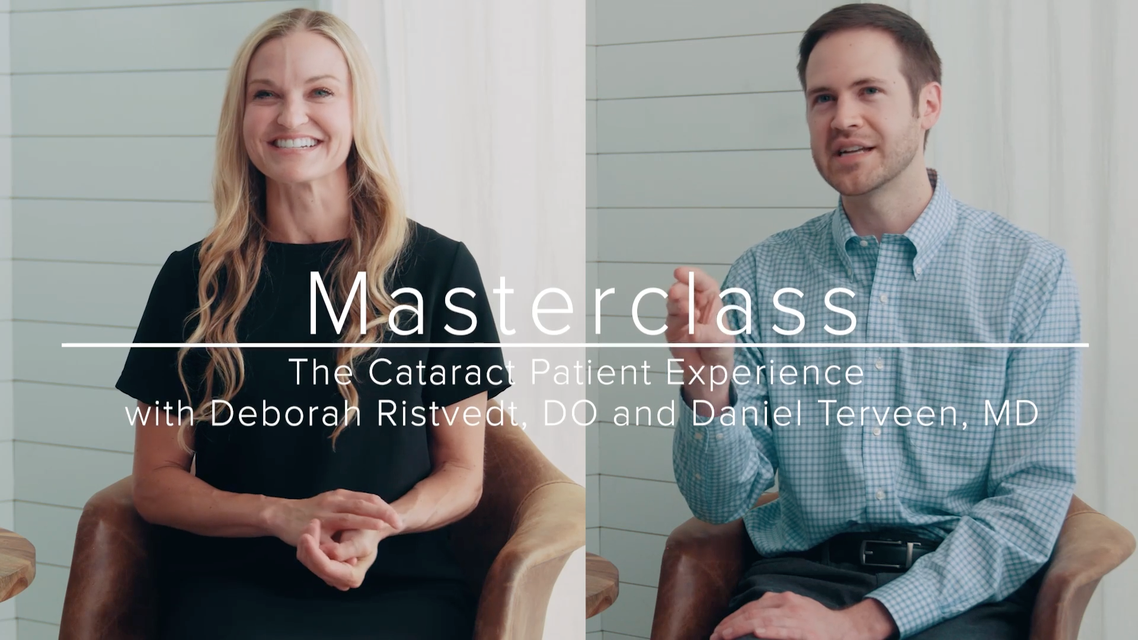 MasterClass The Cataract Patient Experience
