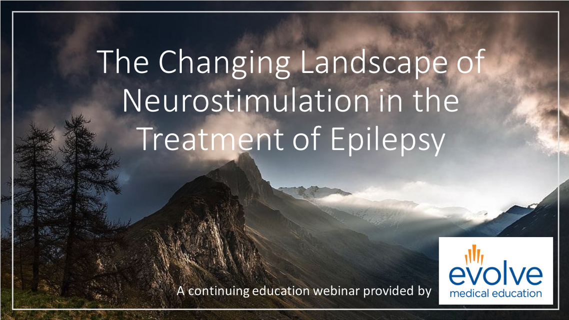 The Changing Landscape of Neurostimulation in the Treatment of Epilepsy  Enduring