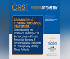 KERATOCONUS TESTING CONSENSUS STATEMENT Understanding the Incidence and Impact of Keratoconus in Corneal Refractive Surgery