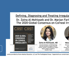 Dr AlMohtaseb and Dr Farid Discuss The 2020 Global Consensus on Corneal Irregularity