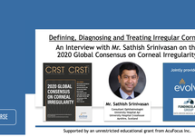 Dr. Srinivasan Discusses The 2020 Global Consensus on Corneal Irregularity