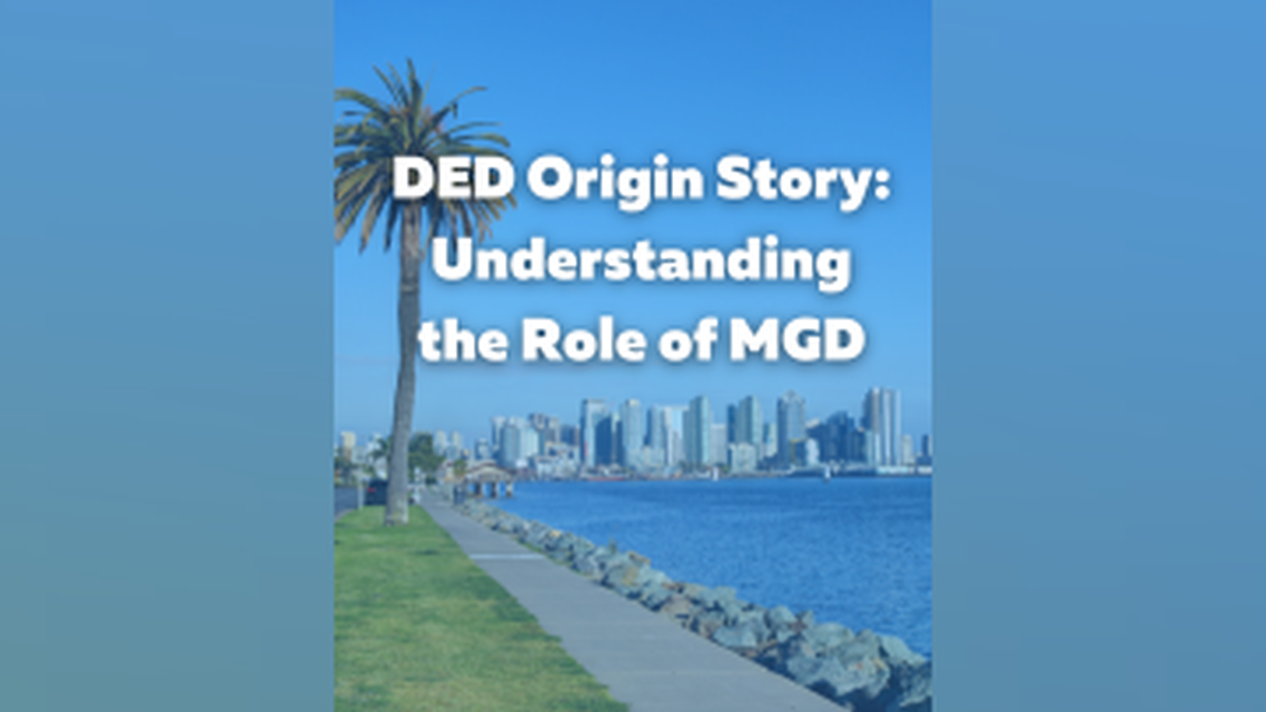 DED Origin Story Understanding the Role of MGD