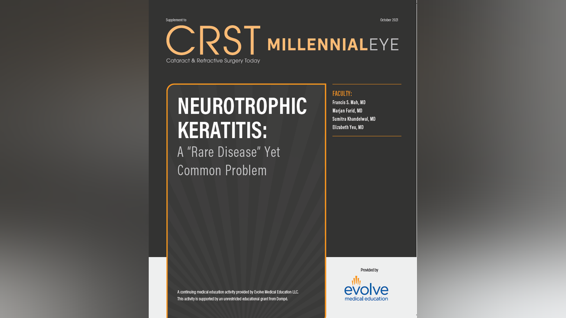 Neurotrophic Keratitis A Rare Disease Yet Common Problem