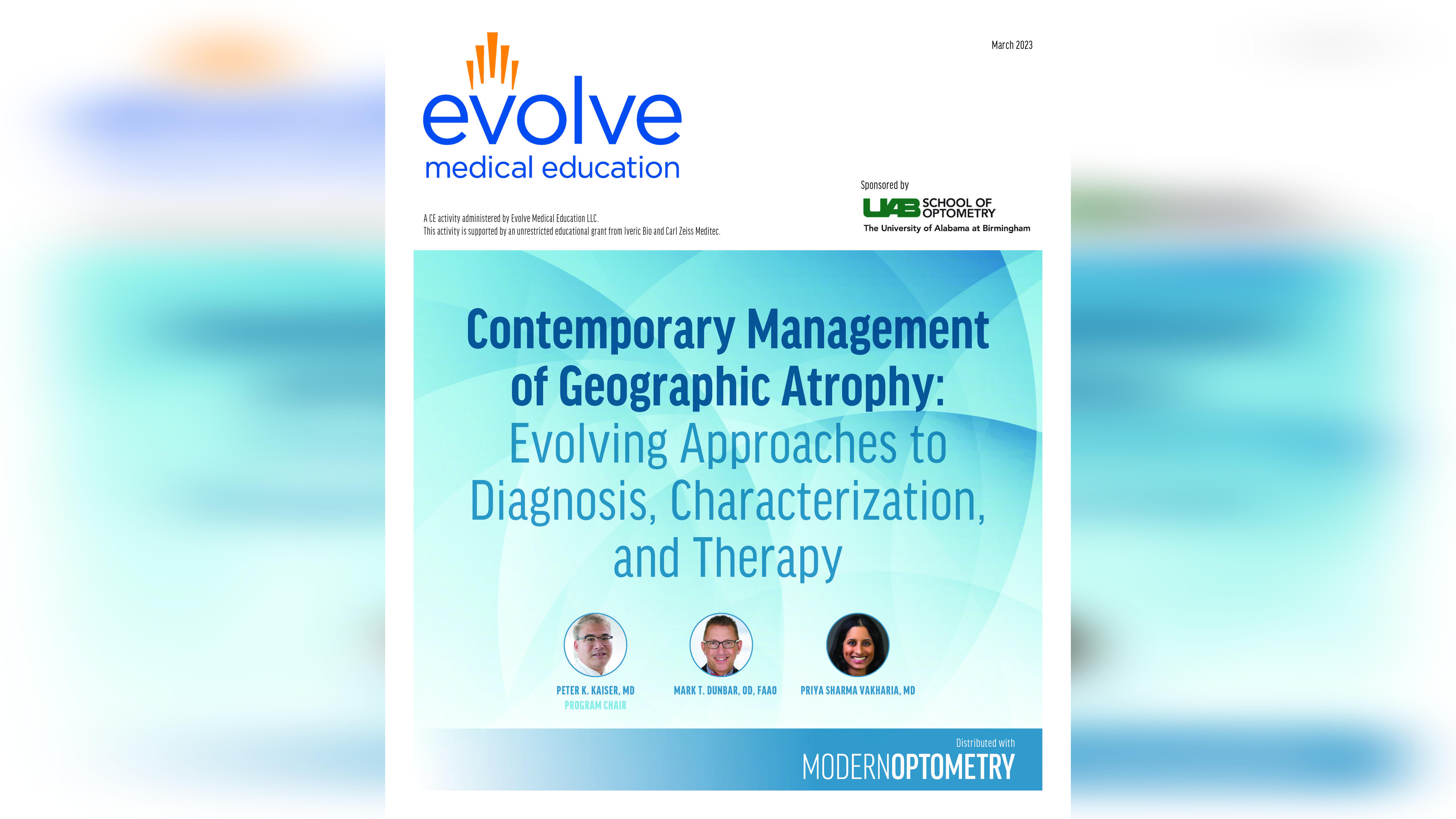 Contemporary Management of Geographic Atrophy Evolving Approaches to Diagnosis Characterization and Therapy